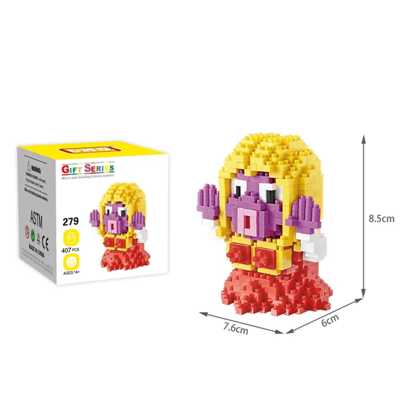 Poke Character Nanoblocks Anime Bouwstenen