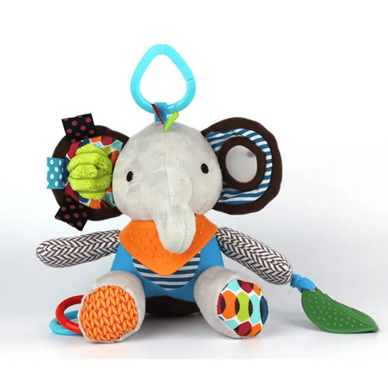 Pluche poppenhanger voor baby's