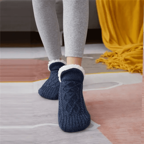 Traagschuim pantoffels voor de winter