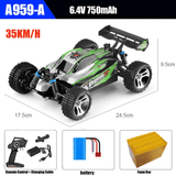 Off-Road auto met afstandsbediening 35-70 km/u