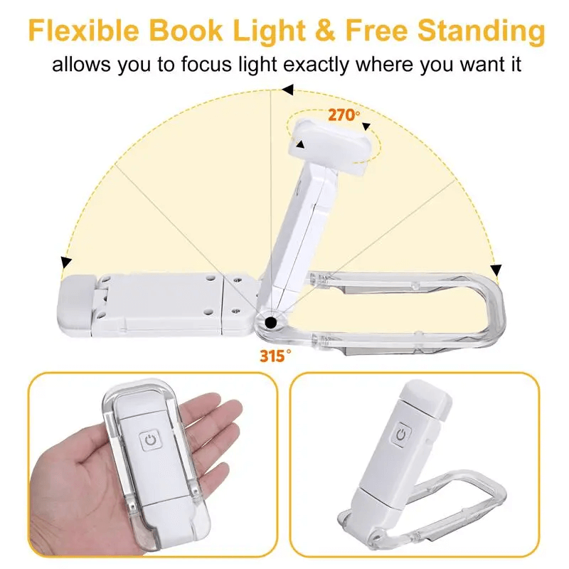 USB oplaadbare boeken- en leeslamp