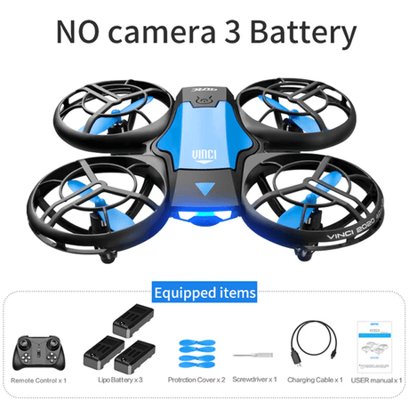 Mini RC Drone - 480P Camera WiFi FPV, Hoogte Vasthouden en Opvouwbaar Ontwerp