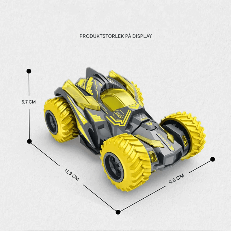 Stunt Snurrande Leksaksbil – Diecast Dragbil för Barn med 360° Stunts