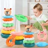 Baby puzzel piramide toren