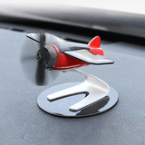 Mini luchtverfrisser op zonne-energie voor auto en huis - Decoratief in vliegtuigontwerp, luchtzuiverend en energiezuinig