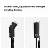 Opvouwbare paraplu met LED-zaklamp