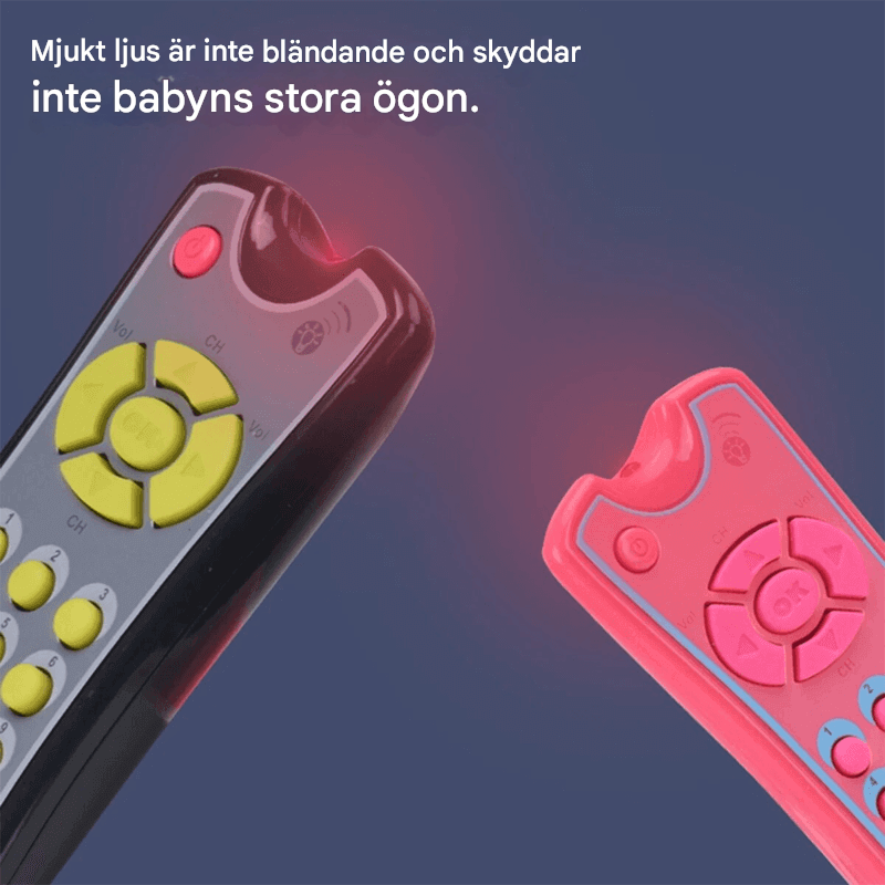 Muzikale TV-afstandsbediening voor baby's