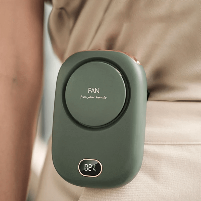 Draagbare, hangende minihalsventilator 2000mAh