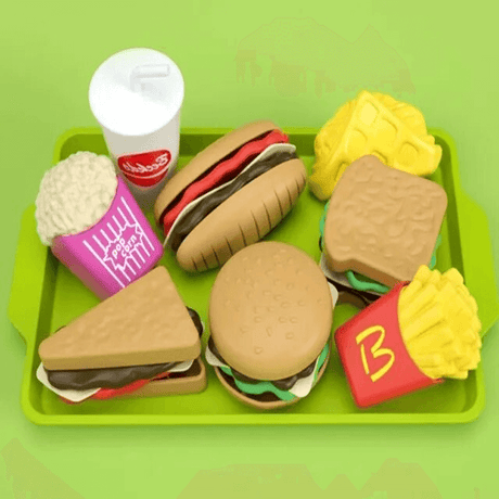 Hamburgart bord in miniatuur