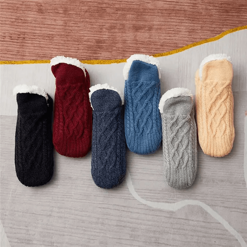 Traagschuim pantoffels voor de winter
