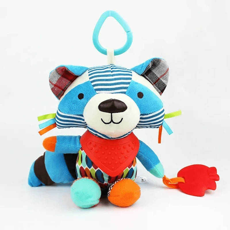 Pluche poppenhanger voor baby's