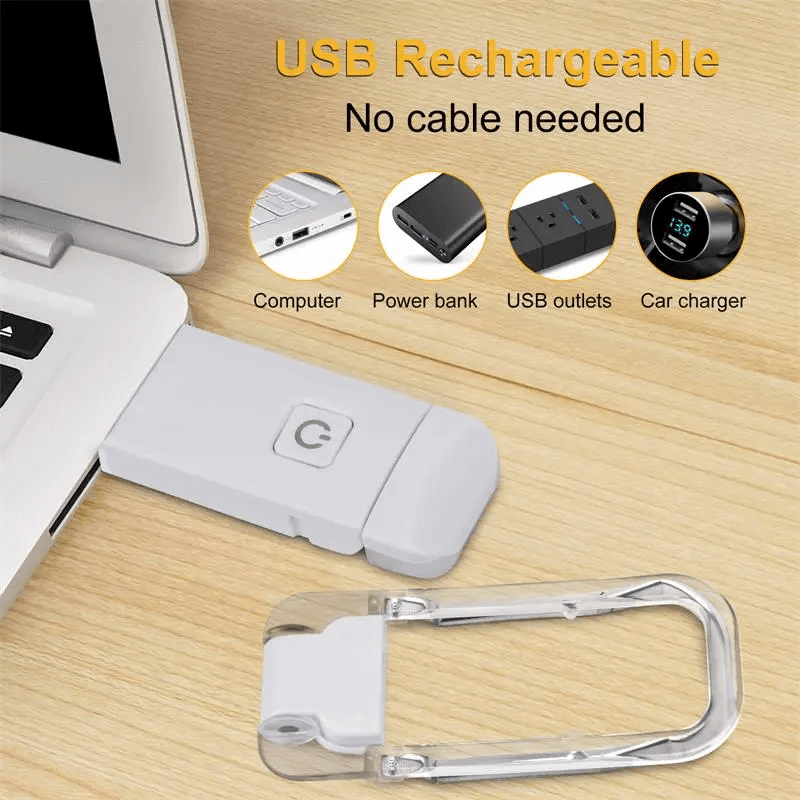 USB oplaadbare boeken- en leeslamp