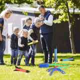 Lucht raket voetpomp lanceerinrichting