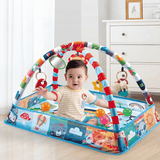 Multifunctionele babymat met hek