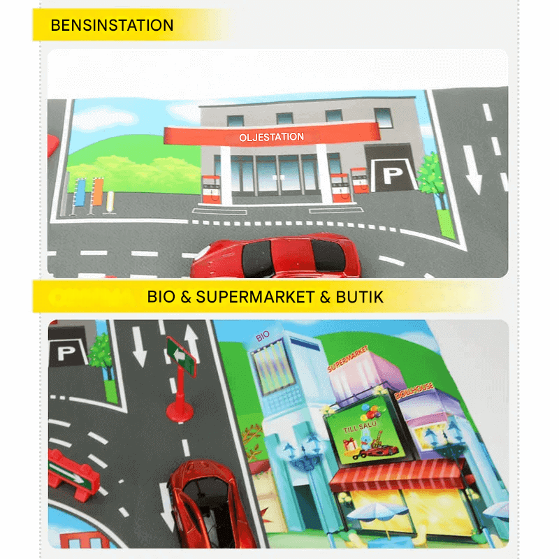 Routekaart poster