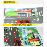 Routekaart poster