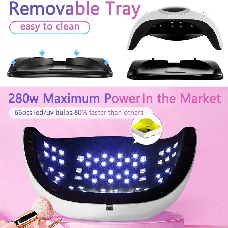 UV 66LED nageldroger lamp