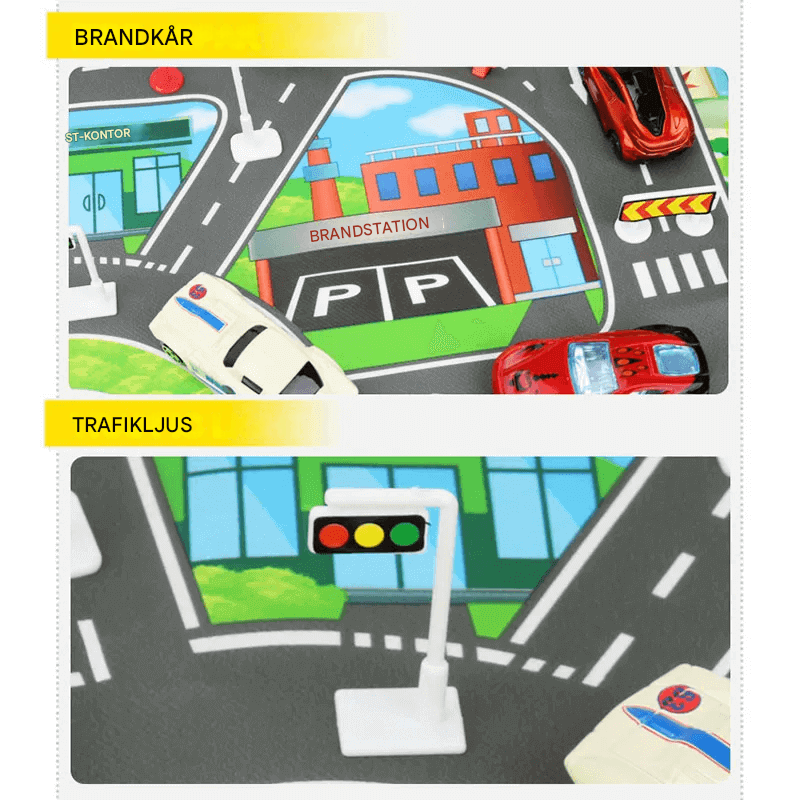 Routekaart poster
