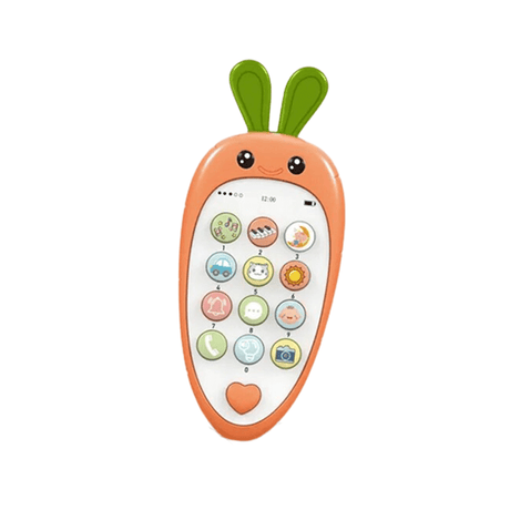 Gloeiende en knipperende babyfoon