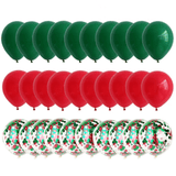 Vrolijk kerstfeest ballonnen in meerdere kleuren - Latex Ballonnen Feestballonnen