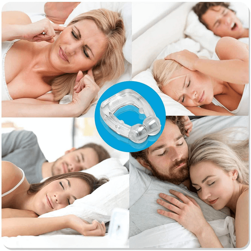 Anti-snurk Magnetische Silicone Neusklem