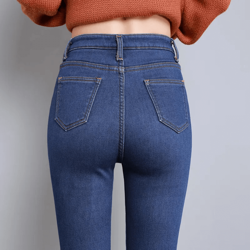 Warm gevoerde jeans