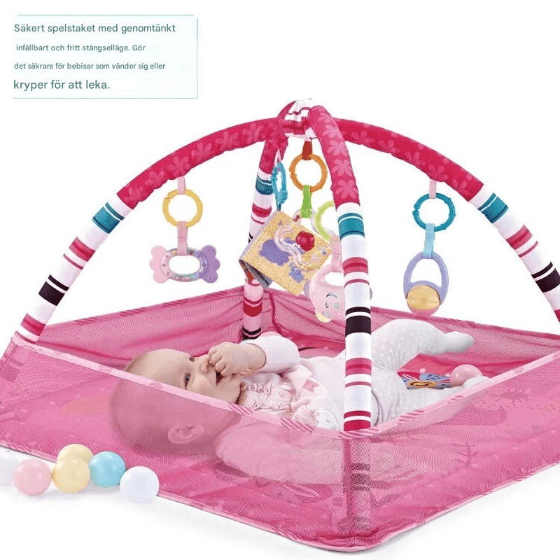 Multifunctionele babymat met hek