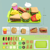 Hamburgart bord in miniatuur