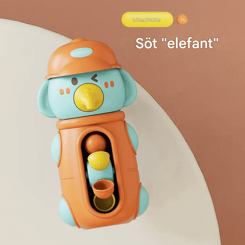 Draaibaar waterrad badspeeltje