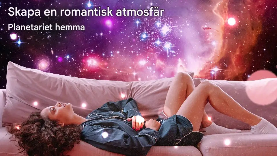 CosmaView - Sterrenhemel Projectorlamp voor kinderkamer en slaapkamer | Galaxy Projector met 360 ° Rotatie
