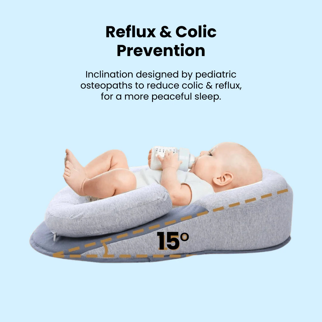 DrömNäste™ Baby Nest - Het ultieme babynest dat ondersteuning biedt rond het hoofdje
