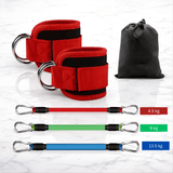 BootyFlex – Fotledsbaserat Motståndsbandset med Justerbar Belastning för Ben, Höfter & Hemmaträning