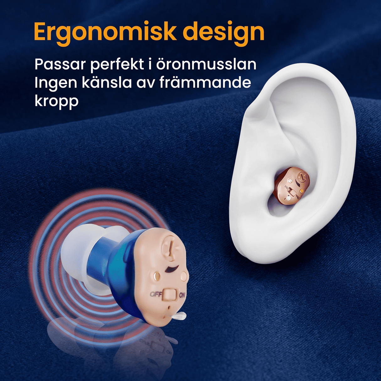 ClearTone - Discrete hoortoestellen - Geavanceerd hoortoestel met ruisonderdrukking