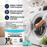 FreshCore – Rengöringstabletter för Tvättmaskin mot Djurhår och Lukt – Djuprengöring