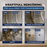 FreshCore – Rengöringstabletter för Tvättmaskin mot Djurhår och Lukt – Djuprengöring