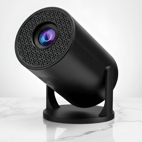 MiniBeam – Trådlös Mini Projektor med Skärm Delning, 500 ANSI Lumen och 16:9 Stöd för Hem, Kontor och Resa