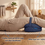 SleepAlign – Ergonomisk Minneskudde för Ben och Knän, Sidosovare – Minskar Smärta i Höft, Rygg och Ischias