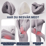 SleepAlign – Ergonomisk Minneskudde för Ben och Knän, Sidosovare – Minskar Smärta i Höft, Rygg och Ischias