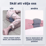 SleepAlign – Ergonomisk Minneskudde för Ben och Knän, Sidosovare – Minskar Smärta i Höft, Rygg och Ischias