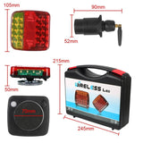 TrailMagnet - Magnetische draadloze LED-achterlichten voor aanhangers, caravans en vrachtwagens | Draadloos remlicht met 5 functies