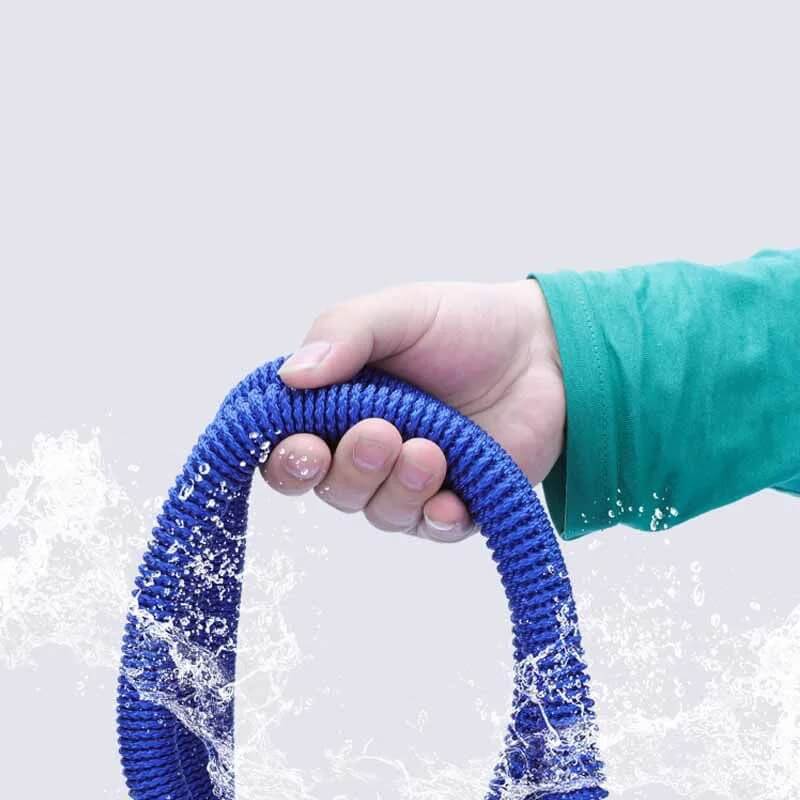 FlexiSpray - Flexibele en uitbreidbare hogedrukslang met verstelbaar mondstuk voor buitengebruik