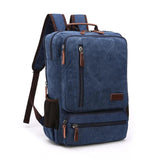 NomadiqPack – Vintage Canvas Ryggsäck för Resor | Stil, Funktion och Flexibilitet i Ett