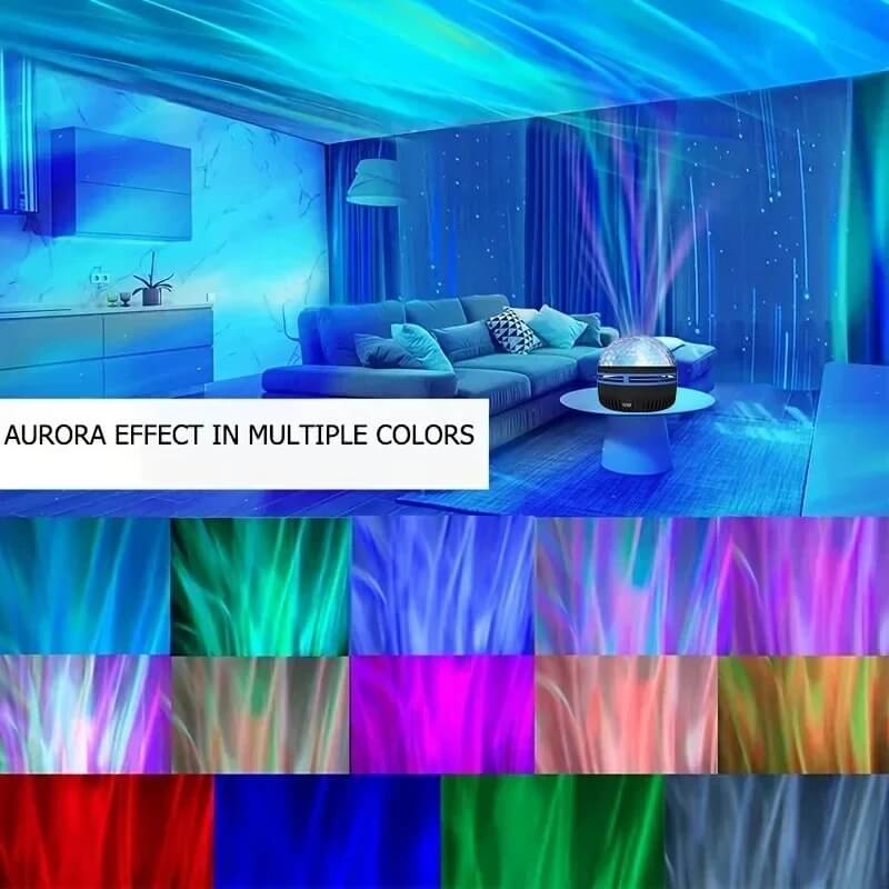 StarGlo - LED Galaxy Projector Lamp | Sfeerverlichting met afstandsbediening voor magische sfeer
