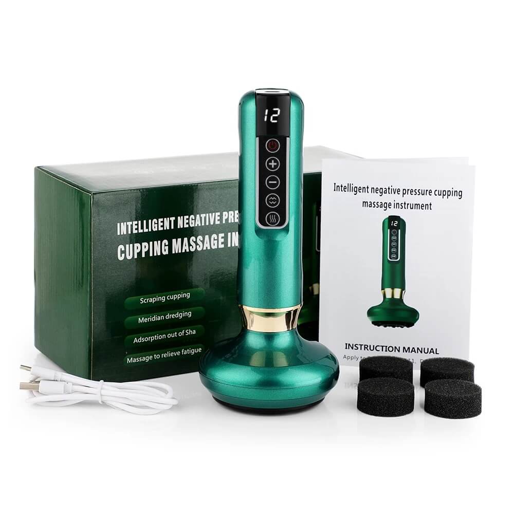 GlowCup - Cellulitisverwijderaar en huidversteviging met rood licht en Cuppingtherapie