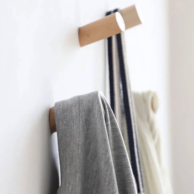 BarkHook - Houten wandhaak voor kleding, sleutels en accessoires | Stijlvol opbergen in natuurlijk design