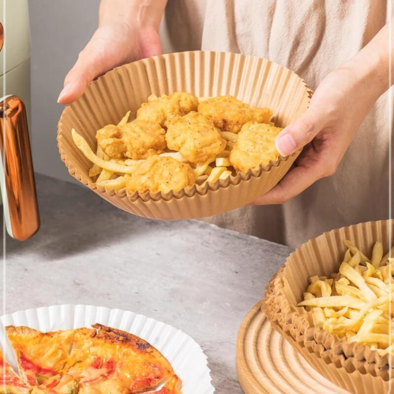 FryClean - Wegwerppapier voor Airfryer | Voor een schonere keuken en minder afwas