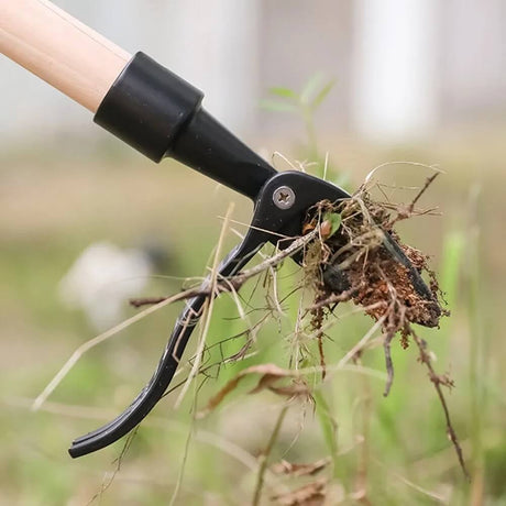 RootGrip - klauwachtige wiedkop voor tuingereedschap - effectief wortels verwijderen in één stap