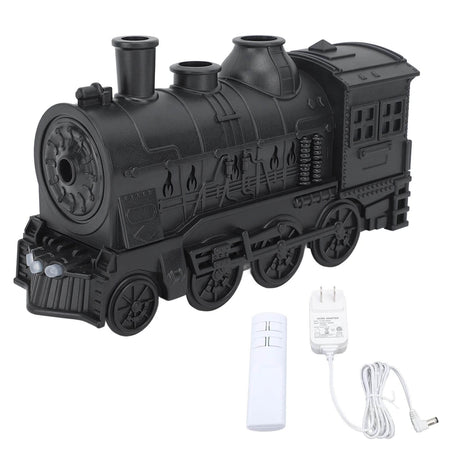 TrainAroma - Luchtbevochtiger & Aroma Diffuser met LED en afstandsbediening | Uniek Trein Geïnspireerd Ontwerp