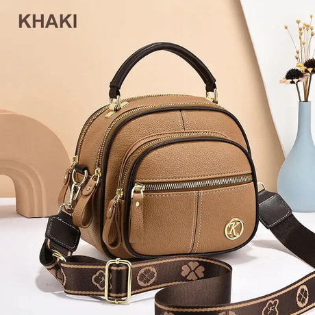Vrouwen PU Leren Crossbody Tas - Ruime Schoudertas met Verstelbare Riem, Stijlvolle & Praktische Handtas