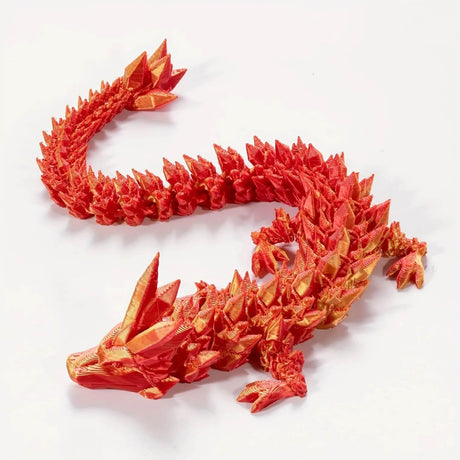 DrakeMorph - Beweegbaar 3D-geprint drakenmodel voor decor en fantasie